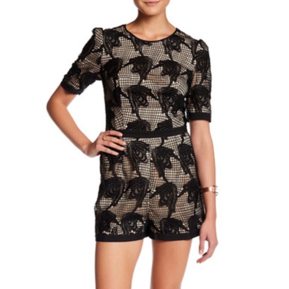 Charlie Jade lace romper